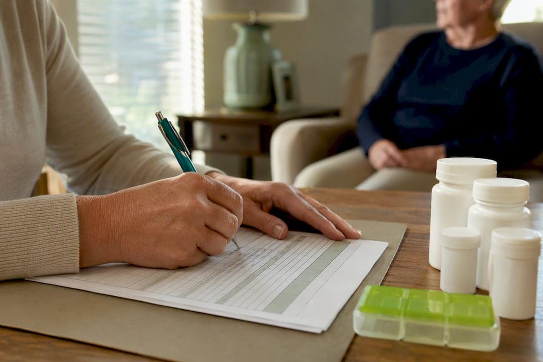 Fill an AHRQ Style Medication List Template This Afternoon, Caregivers