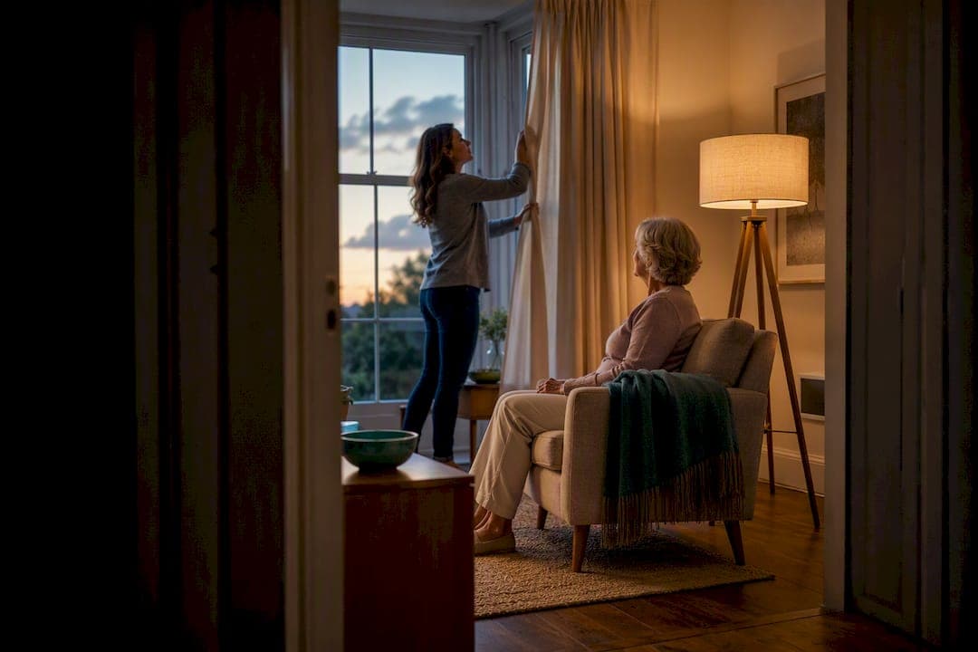 Calm Evenings Tonight: A 4-Step Sundowning Routine Caregivers Can Copy