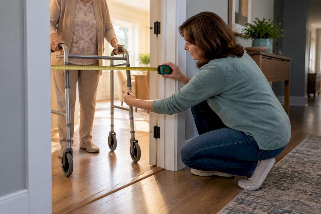 Caregivers: Start With Fixes Under $200 for Doorway Widening