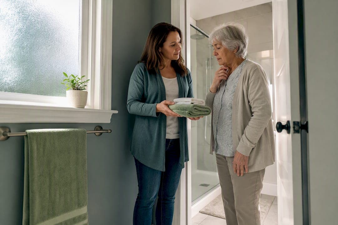 2–3 Baths a Week: Keep Dignity When an Elderly Parent Refuses to Bathe