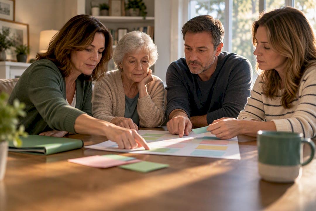 One Page Care Map for Siblings: Caregiving Expectations in 24–48 Hours