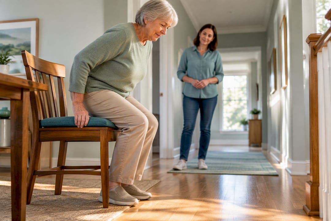 Caregivers: At Home Fall Risk Assessment with 3 Quick Screening Tests
