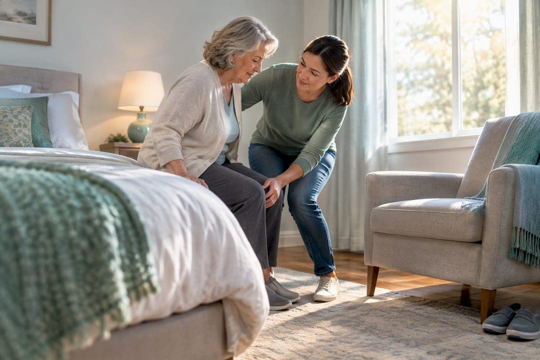 One Week Plan to Ease Caregiver Back Pain for Family Caregivers
