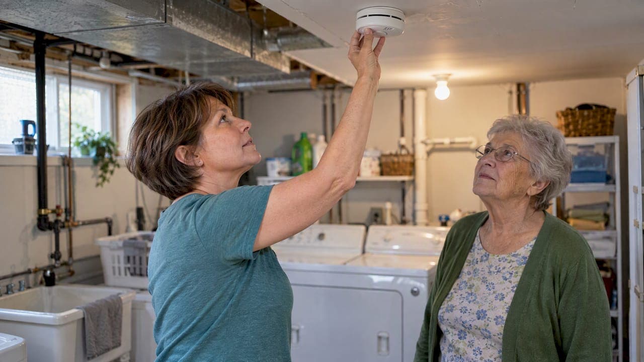 Smoke Detector Placement: Where to Put Alarms in a Parent's Home